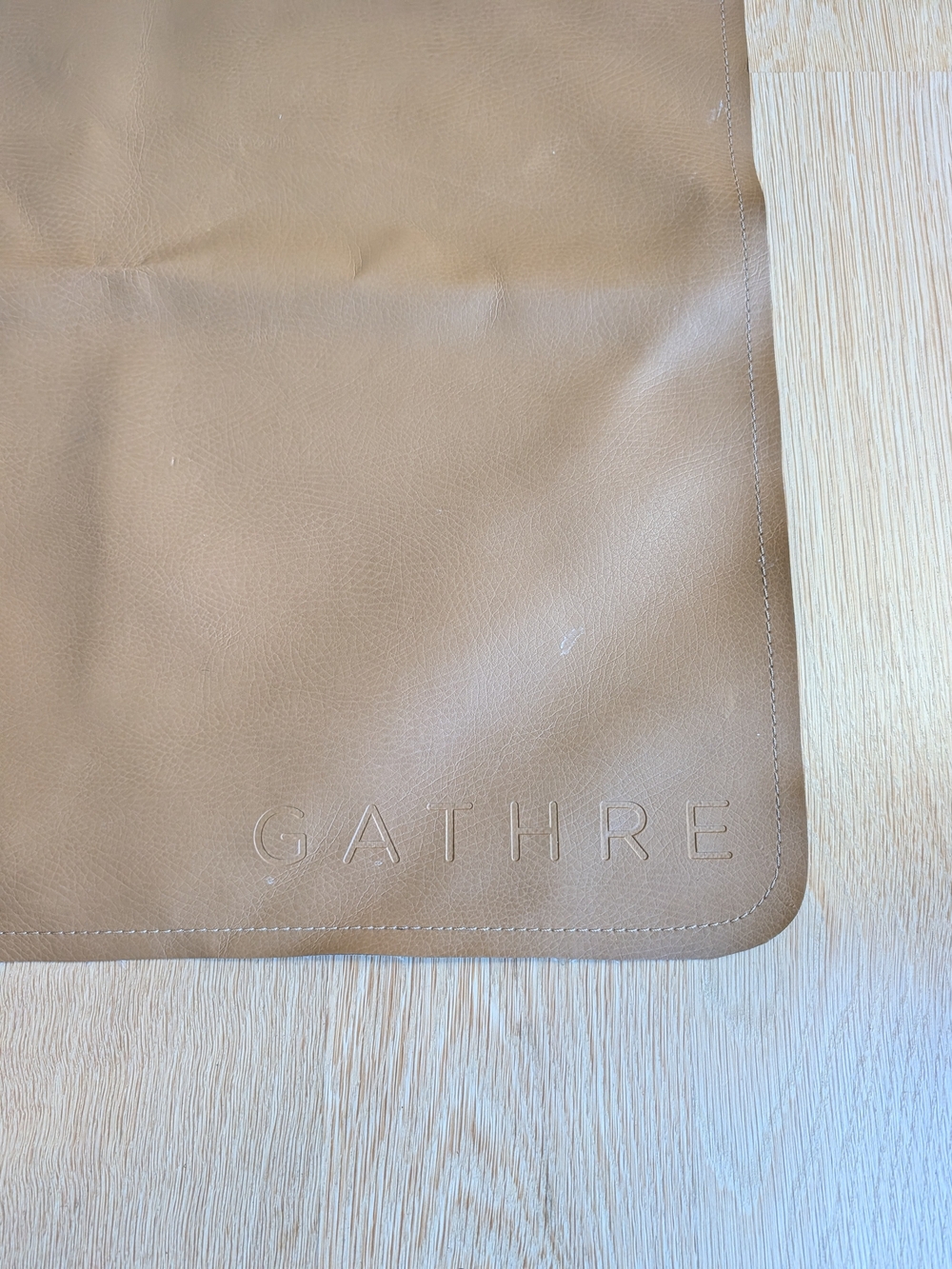 Highchair Mat in camel